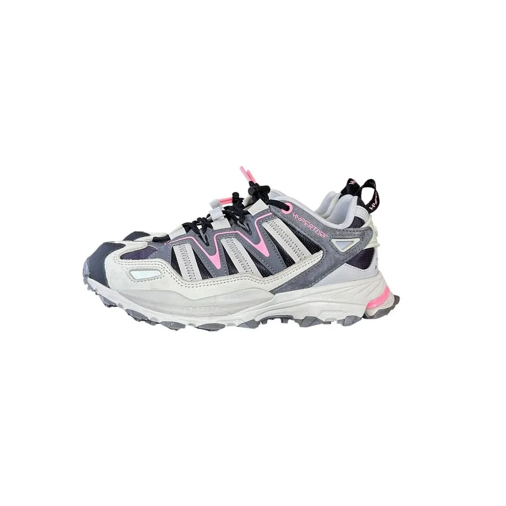 Adidas Hyperturf Adventure Womens Grey Black Pink Trail Running‎ Shoes Sneakers